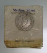 Sterling Silver Silver Jubillee Medallion