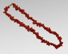 Vintage Coral Necklace