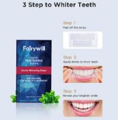 100 x Packs of 44 Fairywill Teeth Whitening Strips (Unboxed)