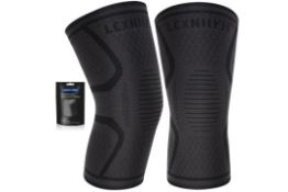 11 x Knee Support For Men/Women 2 Pack, Best Knee Compression Sleeve RRP £15.80 ea