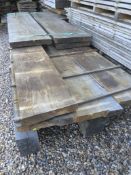 7x Hardwood Air Dried Sawn English Sweet Chestnut Boards / Slabs