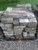 1 Pallet York Stone (Mixed Sizes) Loading Available