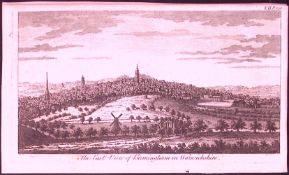 The City Of Birmingham Rare 1776 Georgian Copper Plate Antique Engraving -83