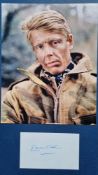 Edward Fox Original Signature With Photograph