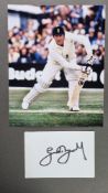 Geoffrey Boycott Original Signature With Photograph