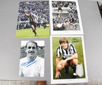 Newcastle FC Alan Shearer, Peter Beardsley, Malcolm Macdonald Original Signatures