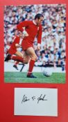 Ian St. John Original Signature With Photograph