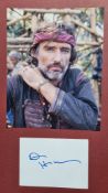 Dennis Hopper Original Signature With Photograph