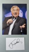Jimmy Tarbuck Original Signature With Photograph