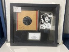 Brenda Lee Original Signed 1960 Single & Cover