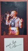 Errol Brown Original Signature With Photograph