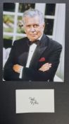 John Forsythe Original Signature With Photograph