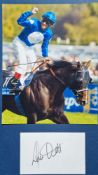 Frankie Dettori Original Signature With Photograph