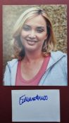 Emma Amos Original Signature With Photograph
