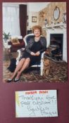 Cynthia Payne Original Signature With Photograph