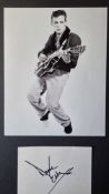 Duane Eddy Original Signature With Photograph