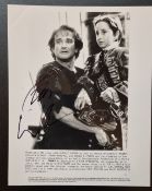 Robin Williams Signed Promotional Photo Card
