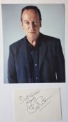 Bill Paterson Original Signature With Photograph