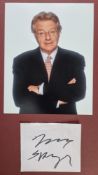 Jerry Springer Original Signature With Photograph