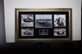 John Surtees Original Signature Presentation