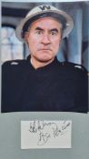 Bill Pertwee Original Signature With Photograph
