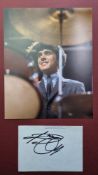 Dave Clark Original Signature With Photograph