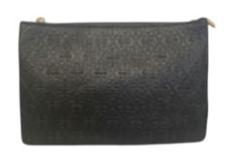 Embossed Chain Strap Black Bag One Size RRP £27.00 L26c