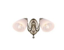 Brand New Goodhome Trivia Double Wall Light