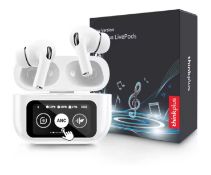 Wireless Bluetooth Earphones ANC Noise Reduction Earbuds HD Mic Call Gamer Earbuds LED Touch Scre...