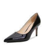Ladies Black Stiletto Heel Work Or Evening Shoes