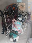 Bag of Vintage and Broken Jewellery