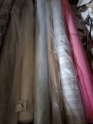 20x Rolls of Soft Furnishing and Upholstery Fabric