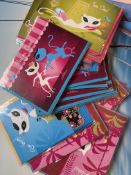 A Collection of 24 Black Gift Cards and Envelopes