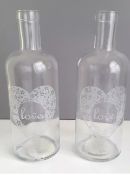 Tesco Clear Bottle Vase Job Lot