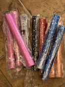 Ten PVC Jelly Rolls Jelly Vinyl Fabric For Crafting