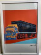 Andy Warhol, Truck ,Original, Limited Edition, Print