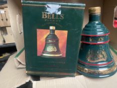 Bells Decanter Christmas 1993, Boxed, Sealed