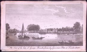 Twickenham London Rare 1776 Georgian Copper Antique Engraving-46