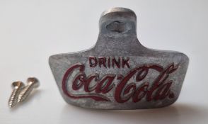 Vintage Style Coca Cola Wall Mount Bottle Opener
