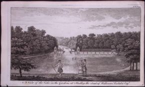 Studley North Yorkshire Rare 1776 Georgian Copper Plate Antique Engraving -15