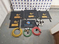 Weber Vetter Air Bag Lifting Pneumatic Set of 4 Rescue Fire 24 Ton 17cm m 4
