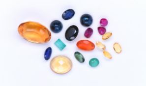 Collection of Precious Gemstones Including Emeralds, Rubies, Sapphires and More | 32.44cts Total