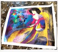 Linda Le Kinff Signed Print “Annebella” Large
