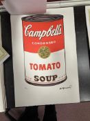 “Andy Warhol, Original, Lithograph, Limited Addition, Plate Signed, Framed,”