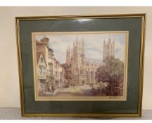 Canterbury Cathedral Giclee By Sturgeon