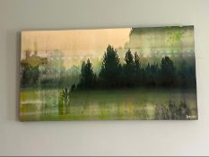 “Departure Lounge“ Canvas Art By Parvez Tajis