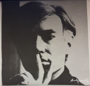 Andy Warhol Print, Lithograph Poster, CMOA Stamp