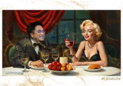 Mr. Jerusalem “Adrian Cheng Having Dinner With Marilyn Monroe-D2” Original, A2 Poster Print