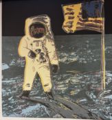 Andy Warhol Moonwalk Print, Lithograph Poster, CMOA Stamp