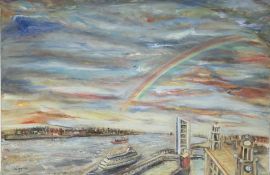 The View Over The River Mersey